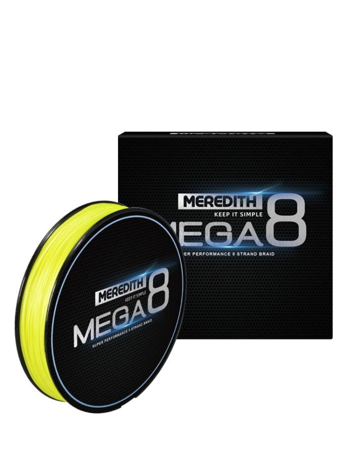 Linha de Pesca Multifilamento Meredith Premium X8 Fios Trançados 300m - vipzio