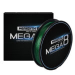 Linha de Pesca Multifilamento Meredith Premium X8 Fios Trançados 300m - vipzio