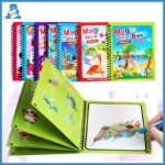 Livro Mágico - Livro de Colorir com Água reutilizável para Crianças - vipzio