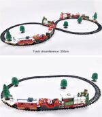 Locomotiva Elétrica Natalina - Brinquedo Decorativo - vipzio