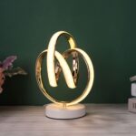 Luminária de Mesa Abajour de Led 3 dobras - vipzio
