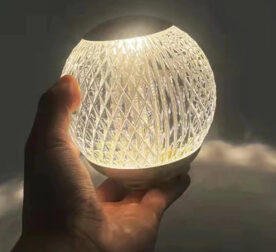 Luminaria Abajur De Mesa Em Esfera Vipzio 7
