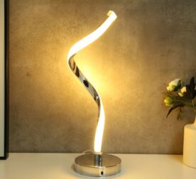 Luminaria Abajur De Mesa Espiral Em Led Vipzio 11