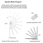 Luminaria Abajur Touch Multifuncional Vipzio