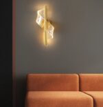 Luminaria Arandela Espiral Acrilico 6