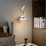 Luminária Arandela Luxuosa Minimalista em Espiral - vipzio