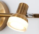 Luminária Articulada Trilho Montana (2 holofotes) - vipzio
