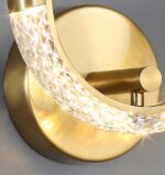 Luminaria De Luxo Cristal Circular Vipzio 7