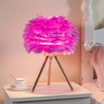 Luminaria De Mesa Plumas Vipzio 2