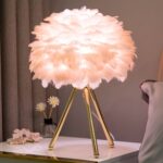 Luminaria De Mesa Plumas Vipzio 5