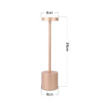 Luminária Móvel Touch de Mesa - Candeeiro e Abajur Earth - vipzio