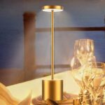 Luminária Móvel Touch de Mesa - Candeeiro e Abajur Earth - vipzio