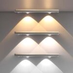 Luminária Tubular Flat com Sensor Led Slim (20 e 30cm) - vipzio