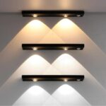 Luminária Tubular Flat com Sensor Led Slim (20 e 30cm) - vipzio