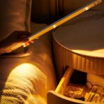 Luminária Tubular Flat com Sensor Led Slim (55 e 40cm) - vipzio