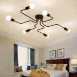 Lustre de Teto Spider (4, 6 e 8 Bocais) - vipzio