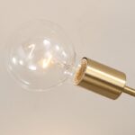 Lustre Luminária de Teto Sputnik Dourado (06 lâmpadas) - vipzio