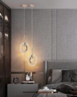 Lustre Pendente de Luxo Cristal Circular - vipzio