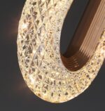 Lustre Pendente de Luxo Cristal Oval - vipzio