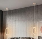 Lustre Pendente de Luxo Cristal Oval - vipzio