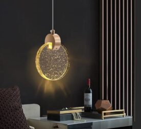 Lustre Pendente de Luxo Crystals Circular - vipzio