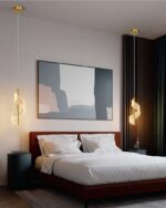 Lustre Pendente de Luxo em Espiral Acrílico - vipzio