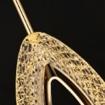 Lustre Pendente de Luxo em Gota Cristal - vipzio