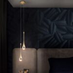 Lustre Pendente de Luxo em Gota Crystals - vipzio