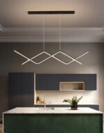 Lustre Pendente Wave Line II em Led - vipzio