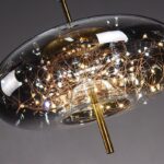 Lustre Pendente Nórdico Crystals Ceiling LED - vipzio