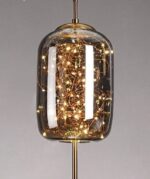 Lustre Pendente Nórdico Crystals Ceiling LED - vipzio
