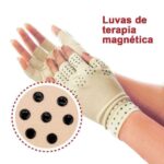 Luva Magnética - Tratamento para Artrite, Tendinite e Reumatoide - vipzio