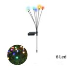 Luz de Jardim FireFly movida a Energia solar - vipzio