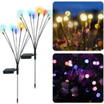 Luz de Jardim FireFly movida a Energia solar - vipzio