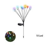 Luz de Jardim FireFly movida a Energia solar - vipzio