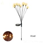 Luz de Jardim FireFly movida a Energia solar - vipzio