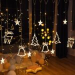 Luzes de Varal Decorativas Natalinas - vipzio