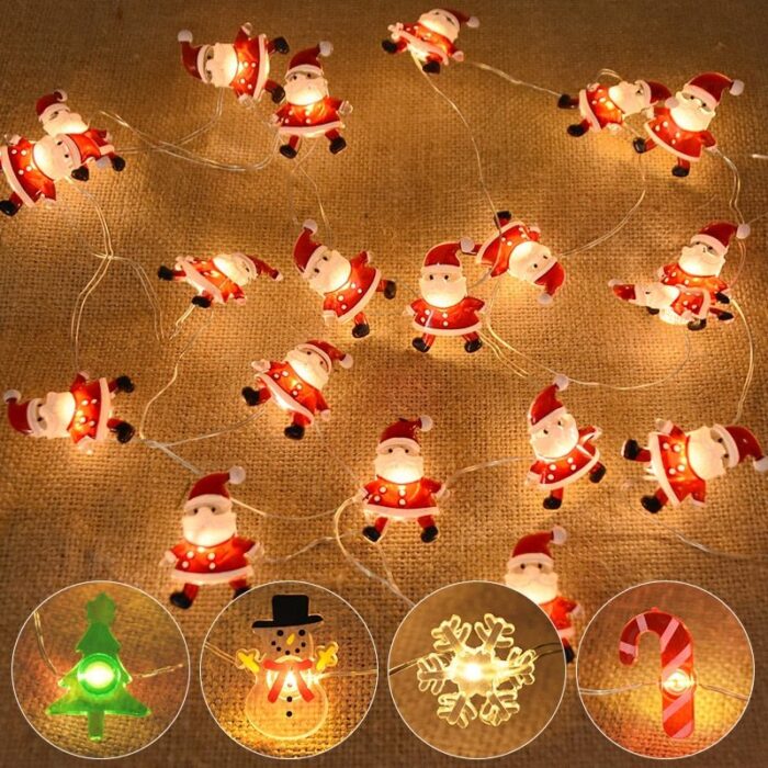 Luzes LED Decorativa para Árvore de Natal - vipzio