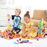 MagneToy - Brinquedo Magnético de Montar Formas - vipzio