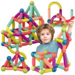 MagneToy - Brinquedo Magnético de Montar Formas - vipzio