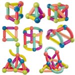 MagneToy - Brinquedo Magnético de Montar Formas - vipzio
