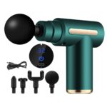 Massageador Elétrico Profissional 4 em 1 - com Display em LCD Massageador Elétrico Profissional 4 em 1 - Display em LCD saúde e beleza 010 Floresca Verde USB tipo C