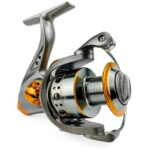 Molinete de Pesca Profissional 12KG de Força 1033 Floresca Prata 1000