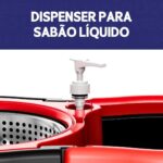 Mop Giratório Com Cesto Em Inox C/2 Refil e Dispense Para Sabão - vipzio