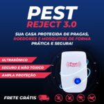 Pest Ultrassônico 3.0 - Repelente Ultrasônico para Insetos, barata, rato, aranha, escorpião, mosquito , formiga etc - vipzio