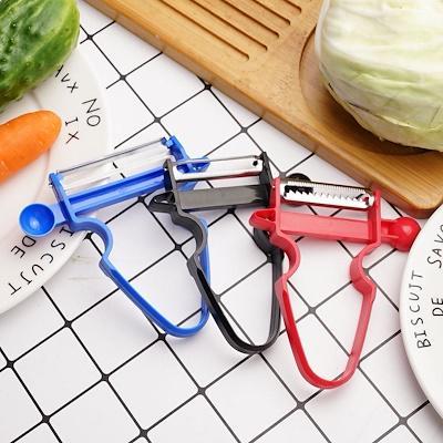 Cortador Chef Premium - descascador de legumes e verduras 3 peças - achatudostore