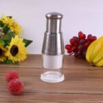 Picador Inox de Vegetais - Picador de alho, cebola, pimenta etc - vipzio