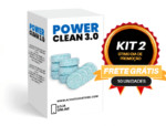 Power Clean 3.0 - Pastilhas de Limpeza Profunda para Gordura, Ferrugem e Manchas! - vipzio