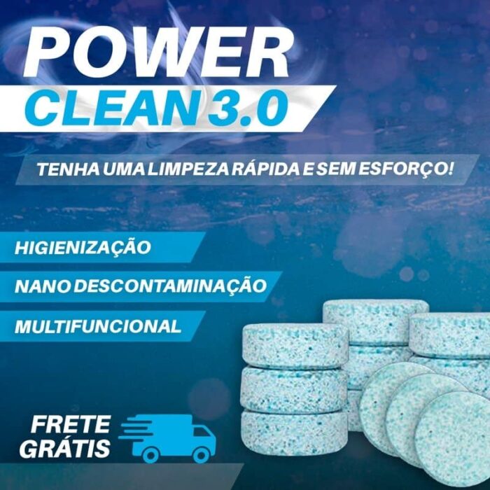 Power-Clean-3.0 - Pastilhas de Limpeza Profunda para Gordura, Ferrugem e Manchas! - vipzio