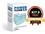 Power Clean 3.0 - Pastilhas de Limpeza Profunda para Gordura, Ferrugem e Manchas! - vipzio